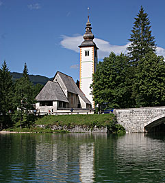 Cerkev sv Janeza Bohinj